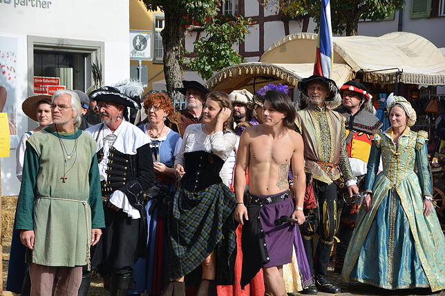 Bisher wurde der Mittelaltermarkt von den Betreibern Welker organisiert. Auf dem Bild eine Szene aus diesem Jahr.
