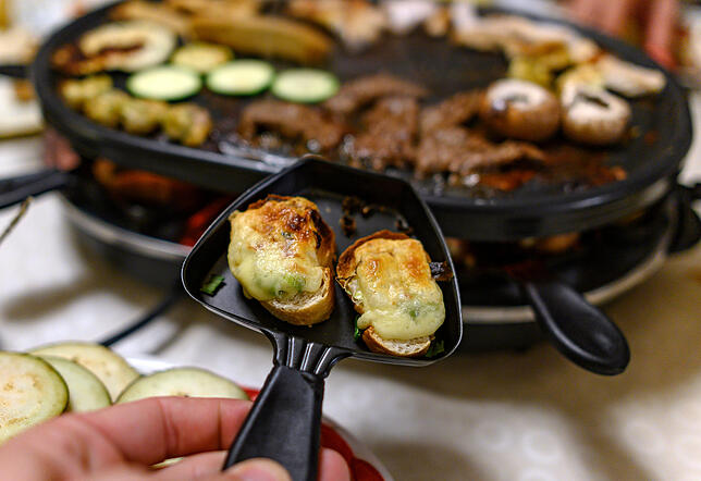 Raclette als Silvester-Essen ist für viele ein Muss.