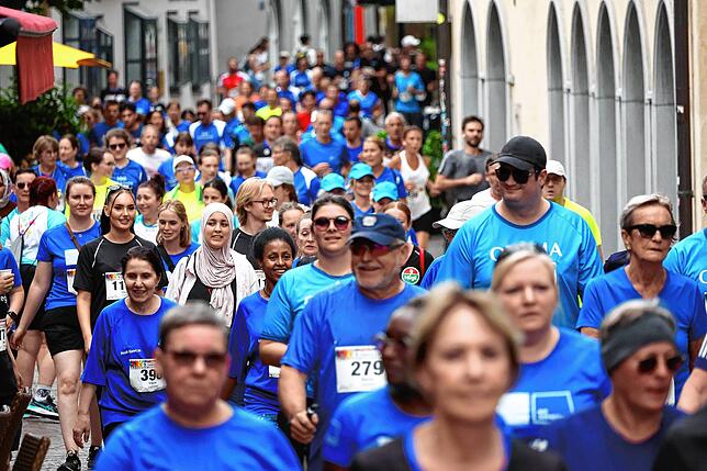 1299 Teilnehmer haben in diesem Jahr beim Firmenlauf der Stadtwerke Radolfzell teilgenommen.