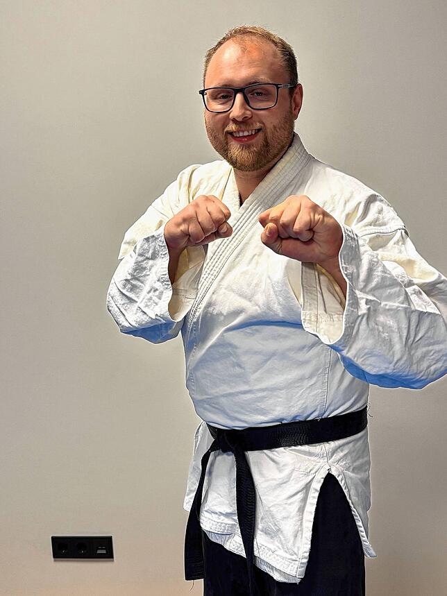 Thomas Zipperer ist Karatetrainer in Villingen und rät, bei einem Angriff nach Möglichkeit das Weite zu suchen.