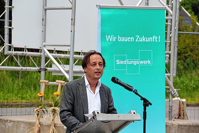 Christoph Welz, Mitglied der Geschäftsführung vom Siedkungswerk.