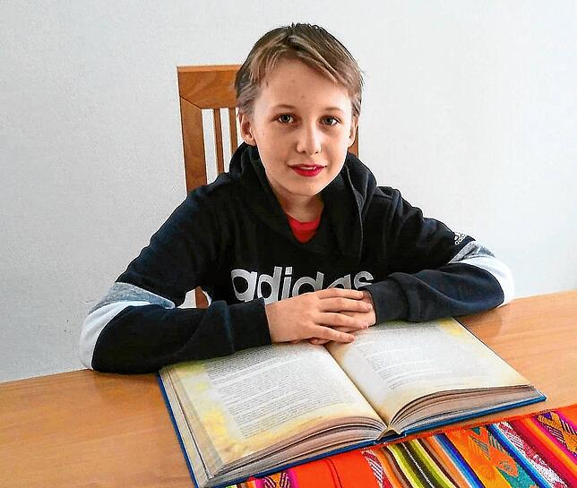 Zweiter Schulsieger: Moritz Baumann.