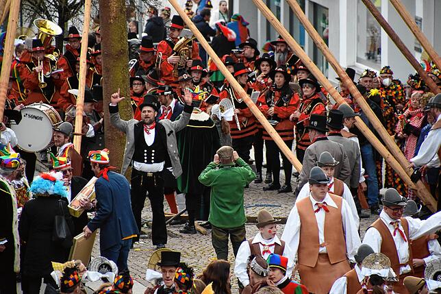 Bild 20: Bilder vom Narrenbaum-Setzen in Stockach Teil 2