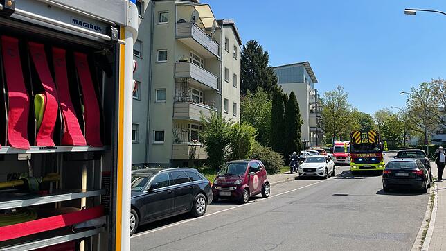 In einem Mehrfamilienhaus im Konstanzer Stadtteil Fürstenberg ist am Montag, 2. Mai, ein Feuer ausgebrochen.