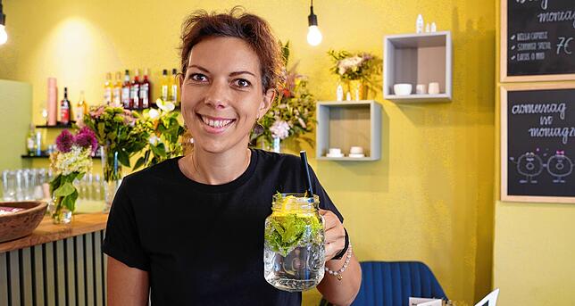 Vanessa Lehmann hat ihr Café Vanilli&lsquo;s in Donaueschingen 2023 eröffnet.