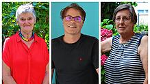 Sie machen durch ihren unermüdlichen Einsatz das Leben für die Menschen in Hohentengen besser (von links): Monika Spitznagel, René ...