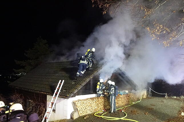 Bild 5: Bilder: Drei Brände in Bonndorf in einer Nacht