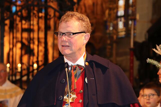 Fastnacht und Kirche sind für Überlingens Narrenvater Thomas Pross „kulturprägend und große gesellschaftliche Ereignsse“, ...