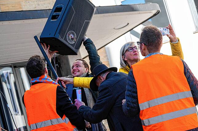 Bild 24: Bilder von der Kundgebung für Demokratie und Toleranz in Friedrichshafen