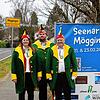 Die Planungen für das Seenarrentreffen in Möggingen laufen bei der Welsbartzunft auf Hochtouren (von links): Zunftmeisterin Michaela ...