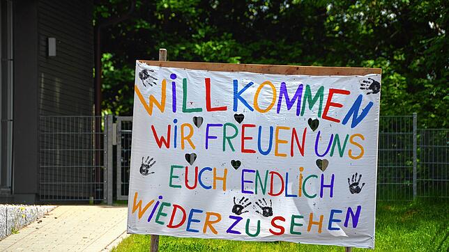 Seit Montag herrscht wieder viel Betrieb im Kindergarten &bdquo;Villa Kunterbunt&ldquo; (Foto) in Häusern. Zuvor wurden lediglich fünf ...