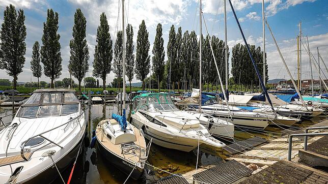 Der Hafen Moos darf jetzt von der Gemeinde ausgebaggert werden.