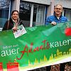 Vorfreude auf die neue Weihnachtsaktion in Klettgau: Michael Hack, Nicole Netzhammer, Andreas Bollinger und Benjamin Ritzmann (von ...