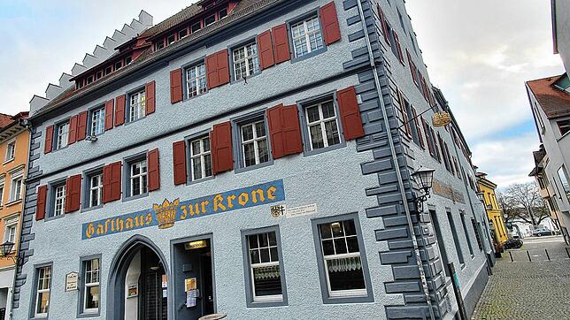 Im rechten Gebäudeteil der &bdquo;Krone&ldquo; in Überlingen ist das &bdquo;Galgenhölzle&ldquo; untergebracht, eine von Michael Jeckel ...