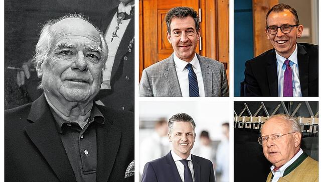 Wegbegleiter des Verstorbenen Heinrich Fürst zu Fürstenberg äußern sich zur gemeinsamen Vergangenheit. Das sind: Oberbürgermeister Erik ...