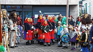 Bild : So schön war der Narrensamen bei Kinderumzug und Rathaussturm in Unterkirnach unterwegs