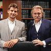 Lenßen und Partner: TV-Anwalt Ingo Lenßen (rechts) und Robert Scheel, der im Angriff des SC Konstanz-Wollmatingen spielt, in ihrer ...