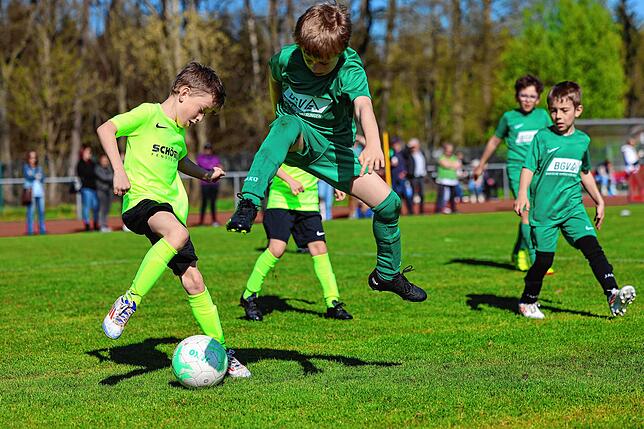 Bild 7: Kleine Kicker ganz groß! Unsere Bilder vom F-Jugendturnier des SC Bankholzen-Moos