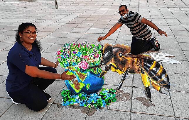 Bild 27: Das sind die Bilder des ersten Blumberger Online Street-Art-Festivals