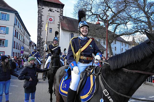 Bild 19: So schön war es am Dienstag beim großen Umzug in Villingen (Teil 1)