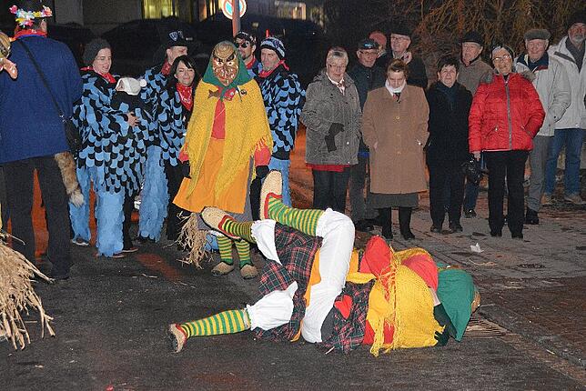 Bild 3: Narrentreffen der Urviecher-Zunft: Bilder vom Eröffnungsumzug (1)