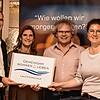 Die Vorstandsmitglieder des neu gegründeten Vereins Gemeinsames Wohnen & Leben Lauffenmühle (von links): Thomas Eichkorn Vorsitzender), ...