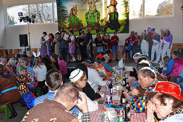 Bild 9: Honstetter Narren feiern Rosenmontag mit buntem Programm