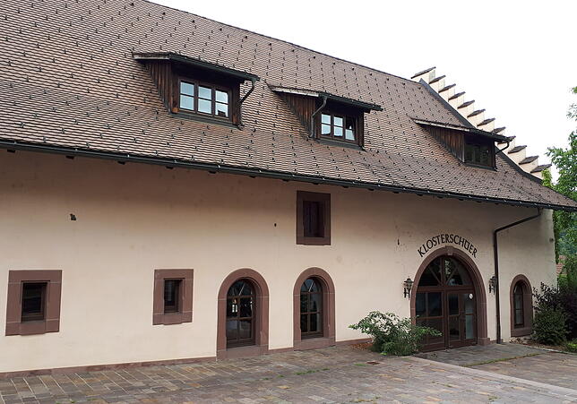 Die Klosterschüer in Ofteringen ist der kulturelle Mittelpunkt der Wutachgemeinde Wutöschingen.