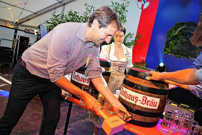 Bild 13: Auftakt des Heimatfest Sichelhenke in Bohlingen