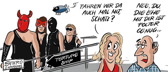 Bild 18: Die Karikatur der Woche: Reagenz verwechselt?