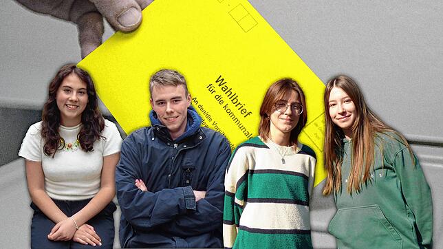 Viele Jugendliche im Hegau dürfen bei der Kommunalwahl am 9. Juni zum ersten Mal wählen. Vier von ihnen sind Meike Rieger, Niklas ...