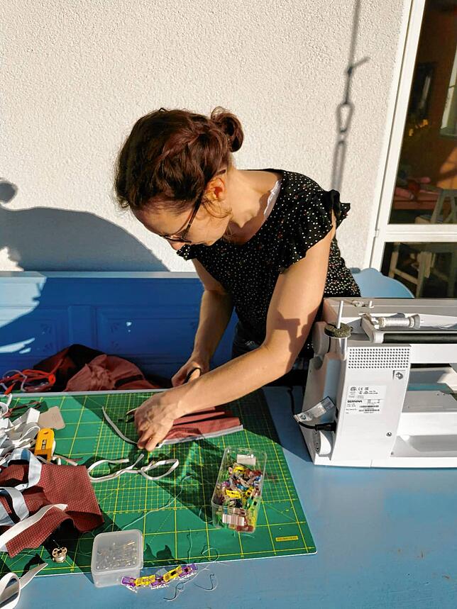 Bild 22: Bilder vom Corona-Projekt: &bdquo;Stühlingen näht&ldquo; für die Pflegeeinrichtung &bdquo;Brunnenwiesen&ldquo;