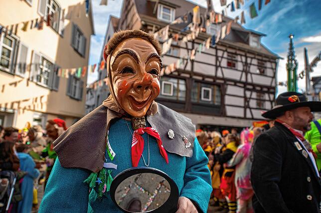 Bild 4: Bilder vom Schmotzigen Dunschdig in Meßkirch (Teil 2/3)