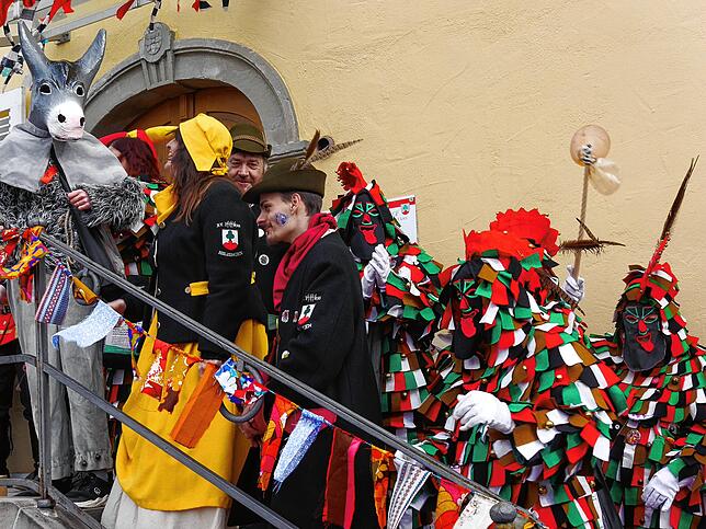 Bild 4: Die besten Bilder vom Rathaussturm in Hilzingen