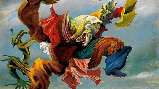 Max Ernst: „Der Hausengel (Der Triumph des Surrealismus)“, 1937.