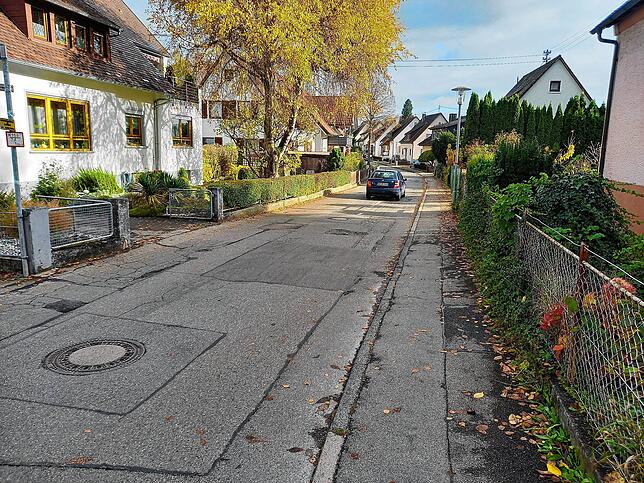 Den westlichen Teil der Fahrradstraße würden Hahnstraße (im Bild) und Grivitenstraße bilden. Sollte der Rat sich dafür aussprechen und ...