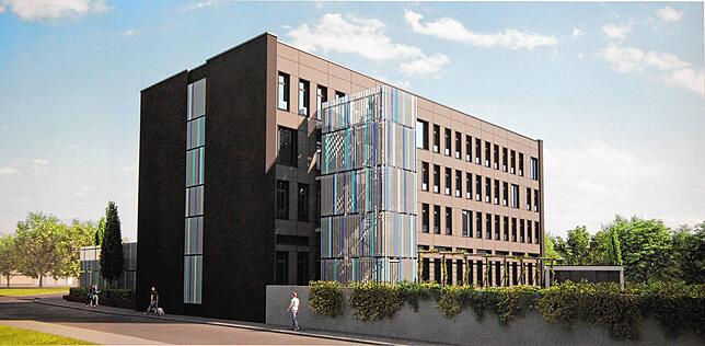Bild 8: Jetzt beginnt der Wiederaufbau: Im alten Villinger Postgebäude entstehen 100 Arbeitsplätze mit toller Aussicht