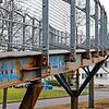 Rostflecken, soweit das Auge reicht: Der Haselbrunnsteg befindet sich in keiner guten Verfassung, allzu viele Jahre kann die ...