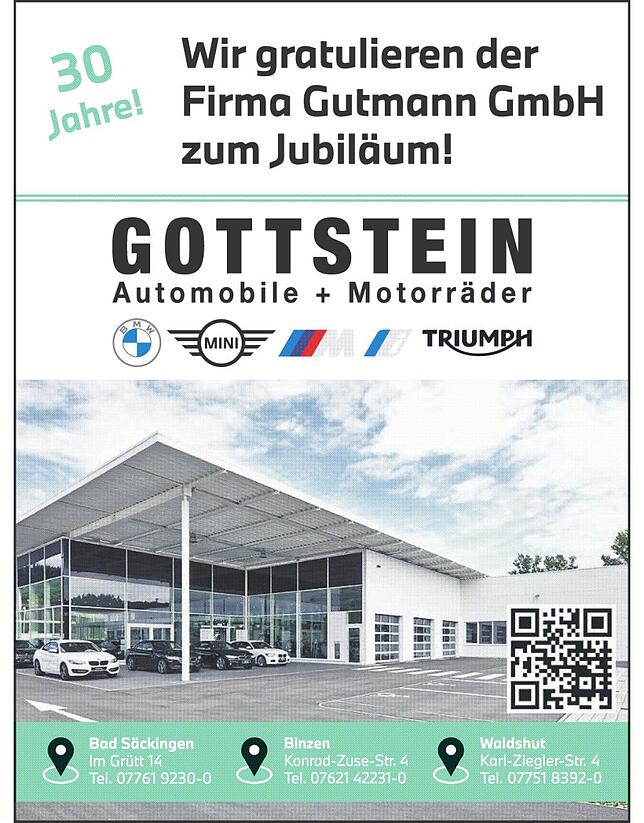Bild 2: 30 Jahre Gutmann GmbH in Höchenschwand: Leistungen aus einer Hand