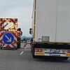 Linke Spur gesperrt: Auf der A81 zwischen Geisingen und Tuningen findet am Vormittag des 10. April auf dem Parkplatz Räthisgraben eine ...