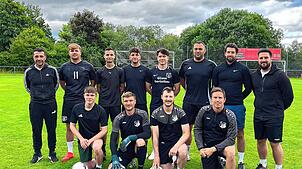 Die Neuen der SG Wolterdingen-Tannheim (vordere Reihe, v.l.): Noah Zier, Julian Knop, Kai Giesin, Sebastian Börsig. Hinten: Enrique ...