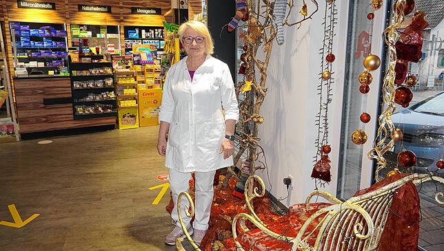 Veronika Illison macht an Heiligabend bis zum ersten Weihnachtsfeiertag Notdienst in ihrer Apotheke im Deggenhausertal.