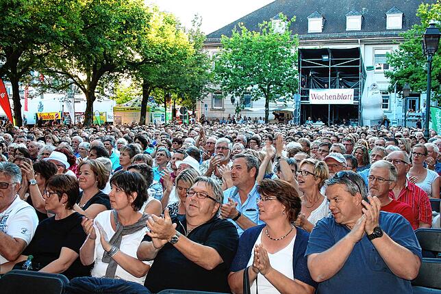 Ein voller Marktplatz ist in Schopfheim beim Sommersound fast sicher.