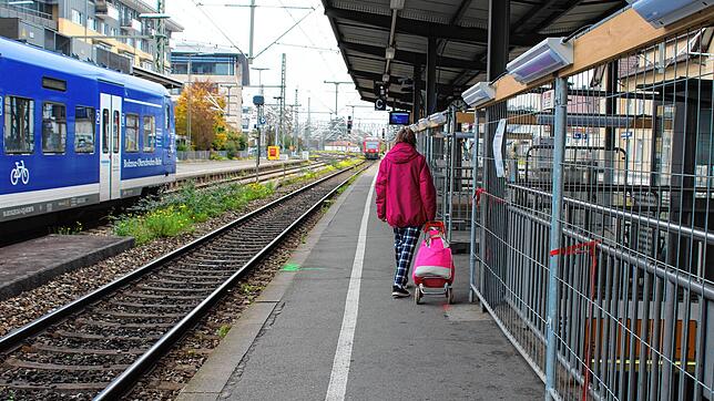 Derzeit wird der Stadtbahnhof generalsaniert. Einen Aufzug gibt es nicht mehr.