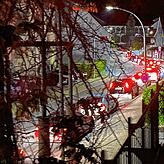 5. Juni, kurz nach 23.30 Uhr: Anwohnerin Petra Geusch-Leuthe hielt fest, wie hunderte hochmotorisierte Autos die Straßen ihres ...