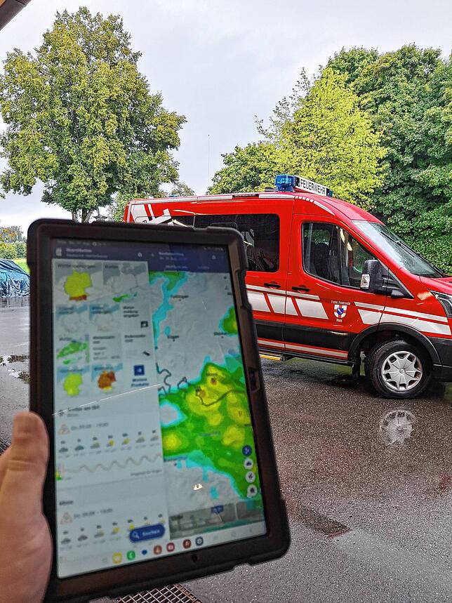 Bild 9: So ist die Lage nach dem Unwetter in Moos am Tag danach
