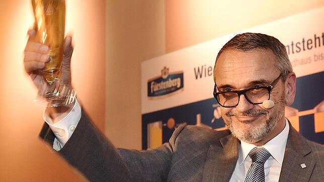 Brauerei-Chef Georg Schwende hat allen Grund zur Freude: Die Füstenberg-Brauerei wächst entgegen dem Branchentrend.