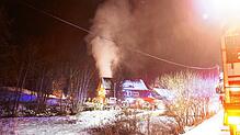 Bild : Brand im Hotel Walkenmühle in Bonndorf - die Bilder
