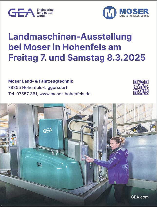 Bild 1: Landmaschinen-Ausstellung bei Moser in Hohenfels: Jede Menge Landtechnik
