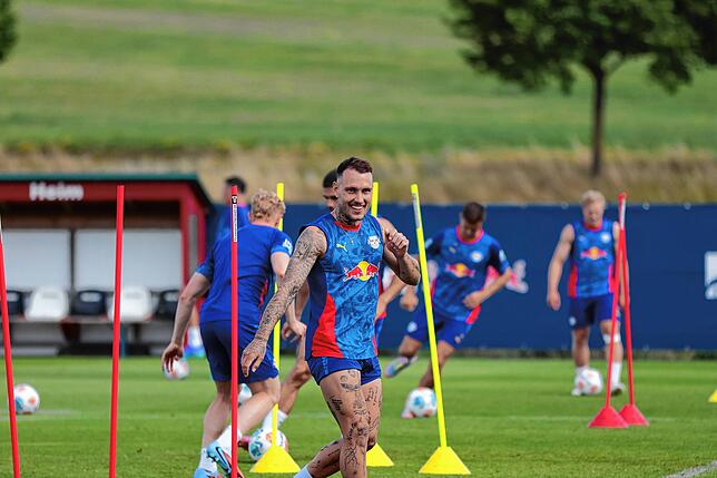 Bild 5: Erstes Training von RB Leipzig beim SV Aasen – wir haben Fotos!